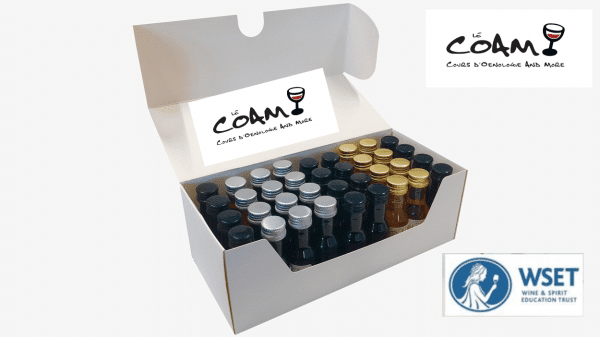 Coffret dégustation WSET 3 vins